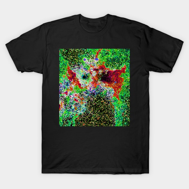 Black Panther Art - Glowing Edges 574 T-Shirt by The Black Panther